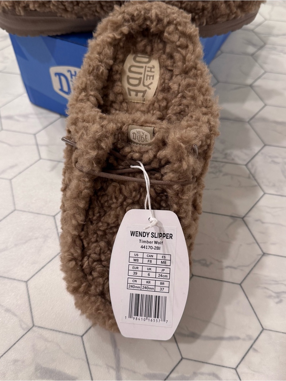 Hey Dude Women’s Wendy Fuzzy Slippers - Picture 2 of 3